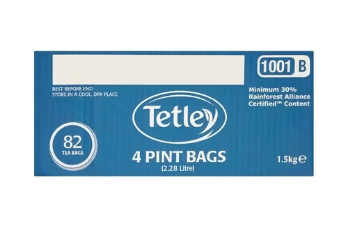 large tea bags tetley 82 pack for catering