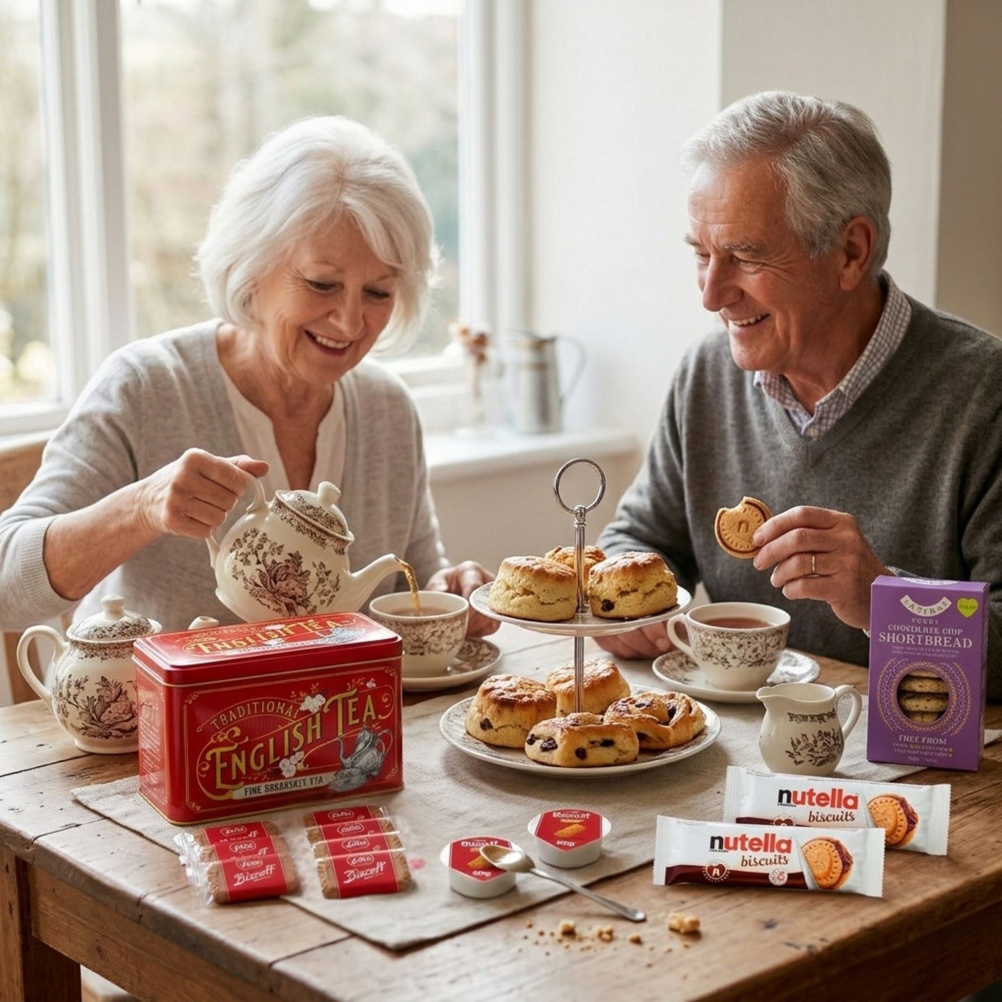 Lotus Biscoff biscuits with caramelised flavour in hamper