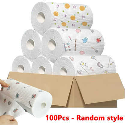 Lazy Rag disposable cleaning sheets in roll format