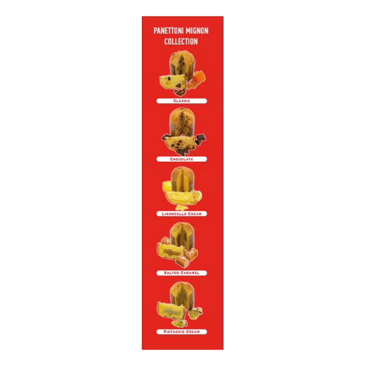 Lazzaroni Mini Panettone 5-pack, perfect for gifting, festive celebrations, and sharing with family