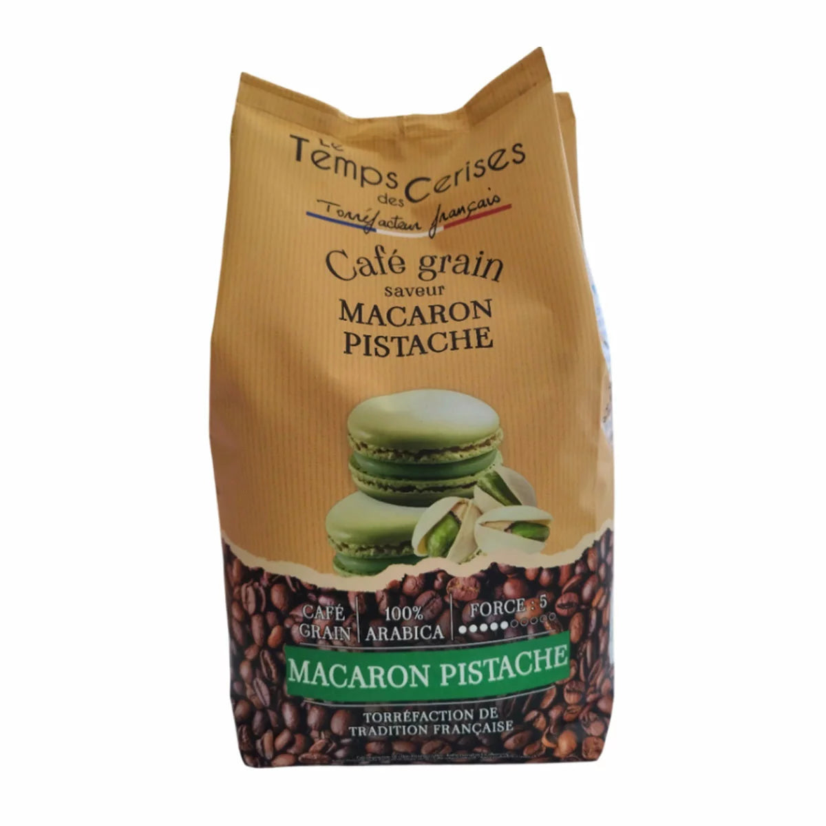 Le Temps Des Cerises Macaron Pistache Coffee Beans 900g