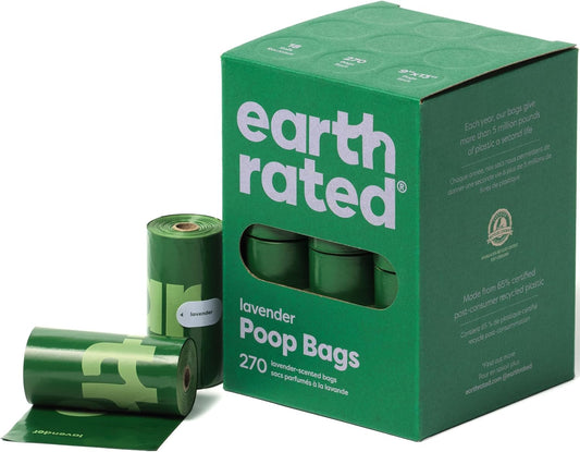 Leak-proof and extra thick dog poo bags for mess-free cleanups