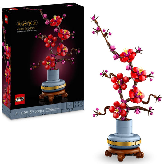 LEGO Botanical Collection Plum Blossom 10369 buildable flower set