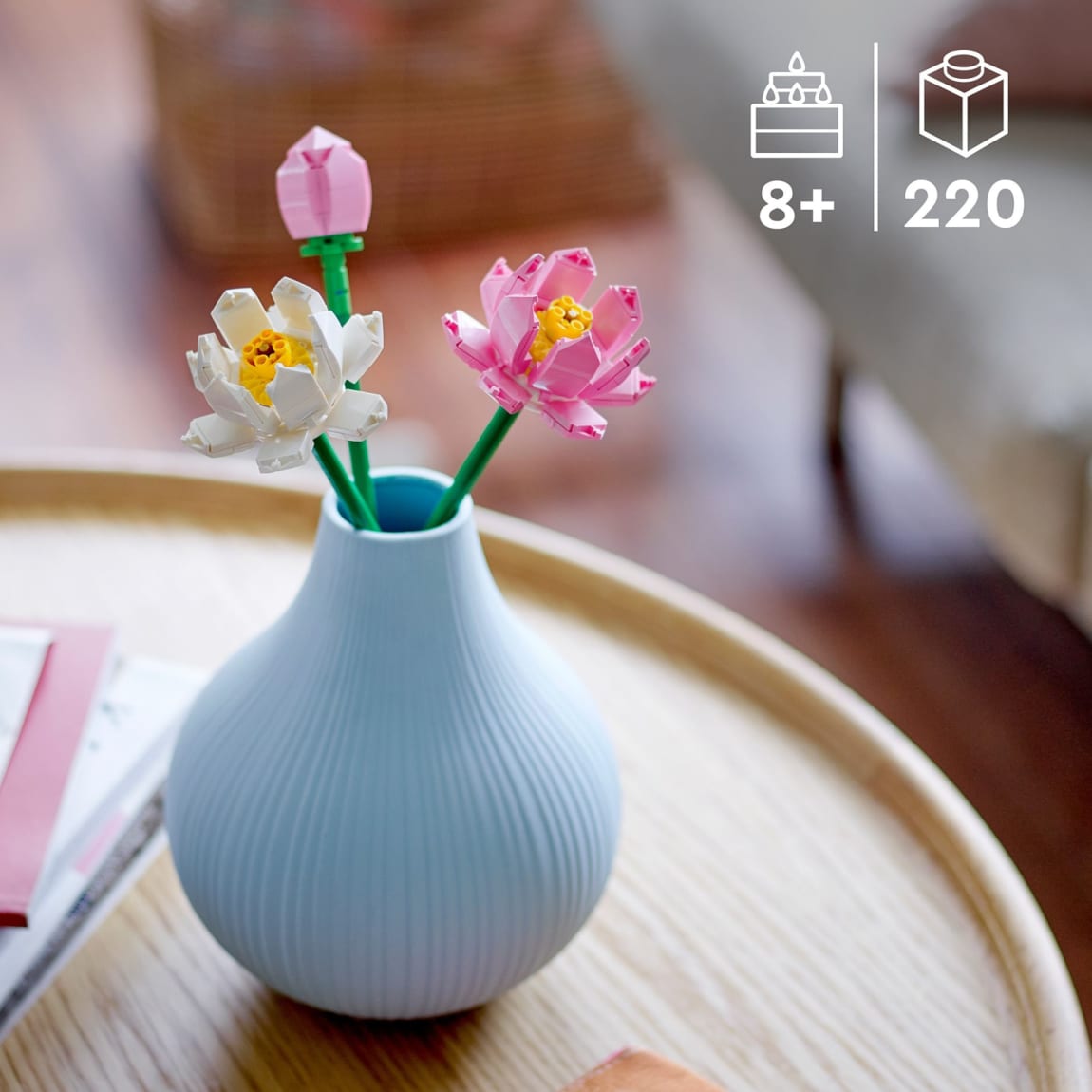 LEGO botanical collection lotus blooms