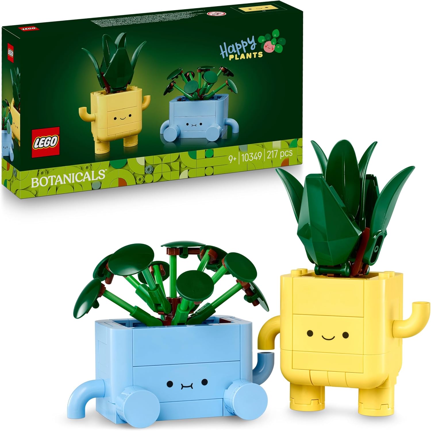 lego happy plants toy set botanical build 10349