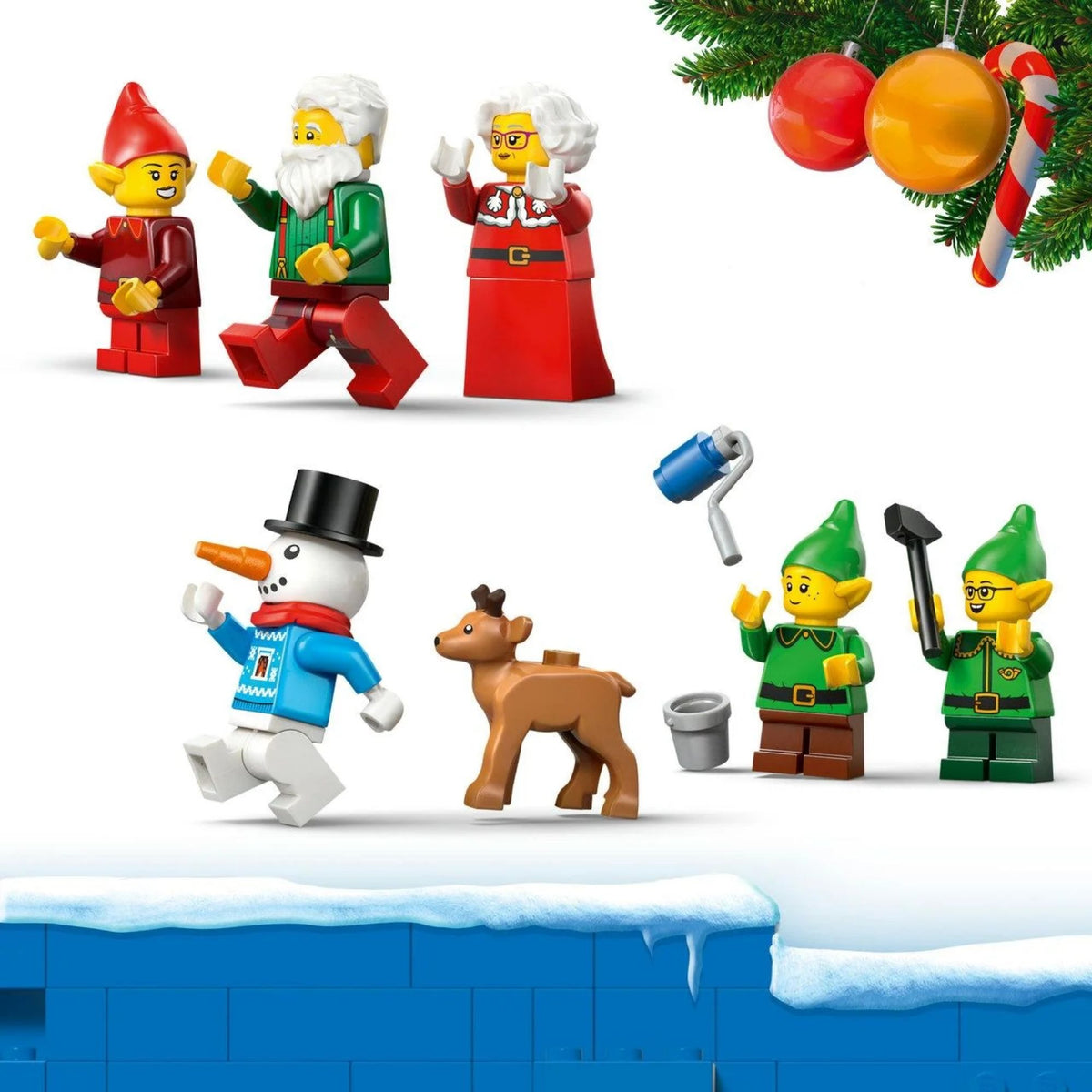 LEGO City festive advent calendar for children