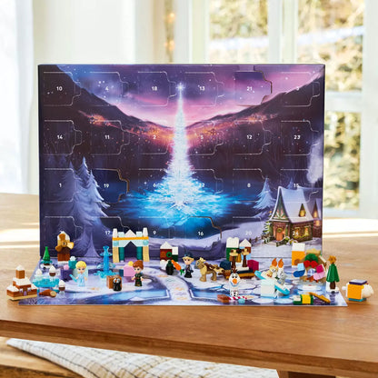 LEGO Disney Frozen Advent Calendar mini figures Elsa, Anna, Olaf, and Sven