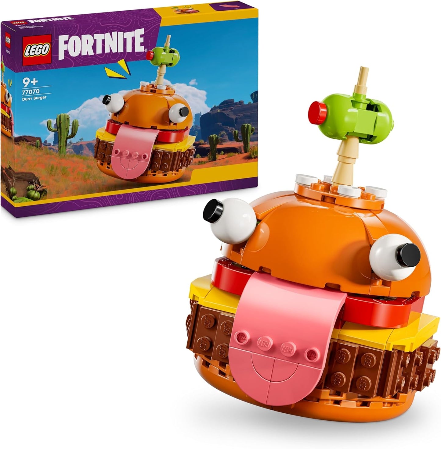 lego fortnite durrr burger buildable set 77070