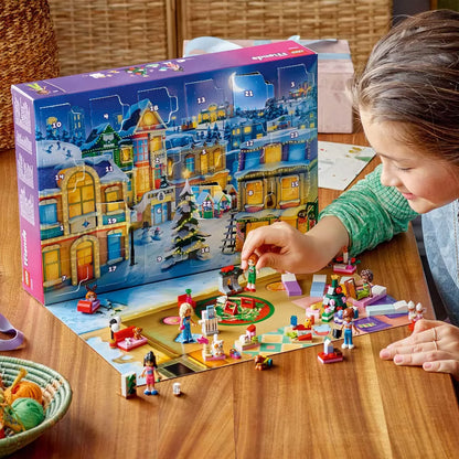 24-day LEGO Friends Advent Calendar 2025 with festive mini builds and accessories