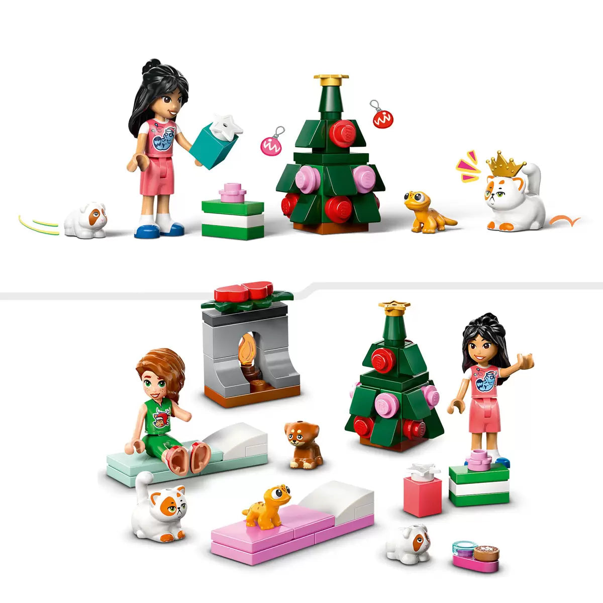 LEGO Friends Christmas Advent Calendar toy for 6+ year old girls and boys