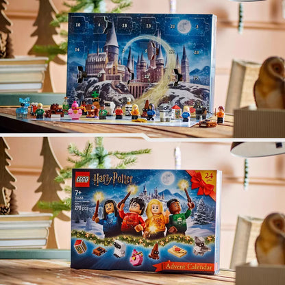 LEGO Harry Potter Advent Calendar 2025 includes 8 minifigures