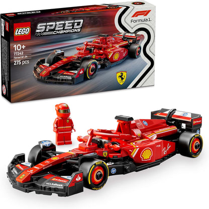 lego ferrari sf-24 speed champions race car set