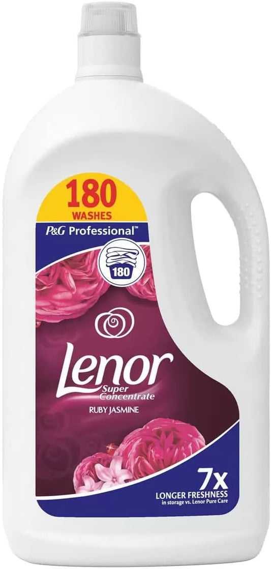 Lenor Ruby Jasmine Fabric Conditioner 3.6L 180 washes