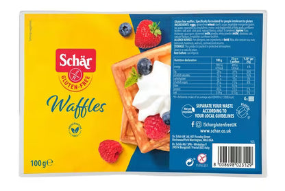 Safe gluten free bakery style waffles for everyday eating