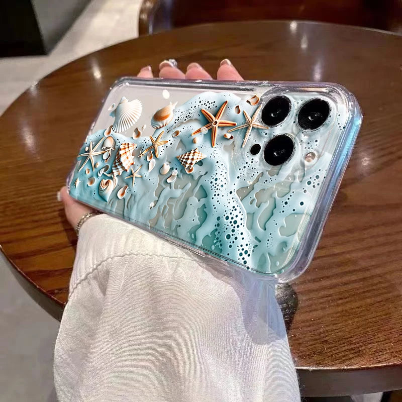Shockproof beach shell cover for Samsung Galaxy devices