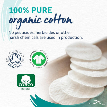 100-count pack of Lil-Lets Cotton Wool Round Pads, convenient for daily beauty routines