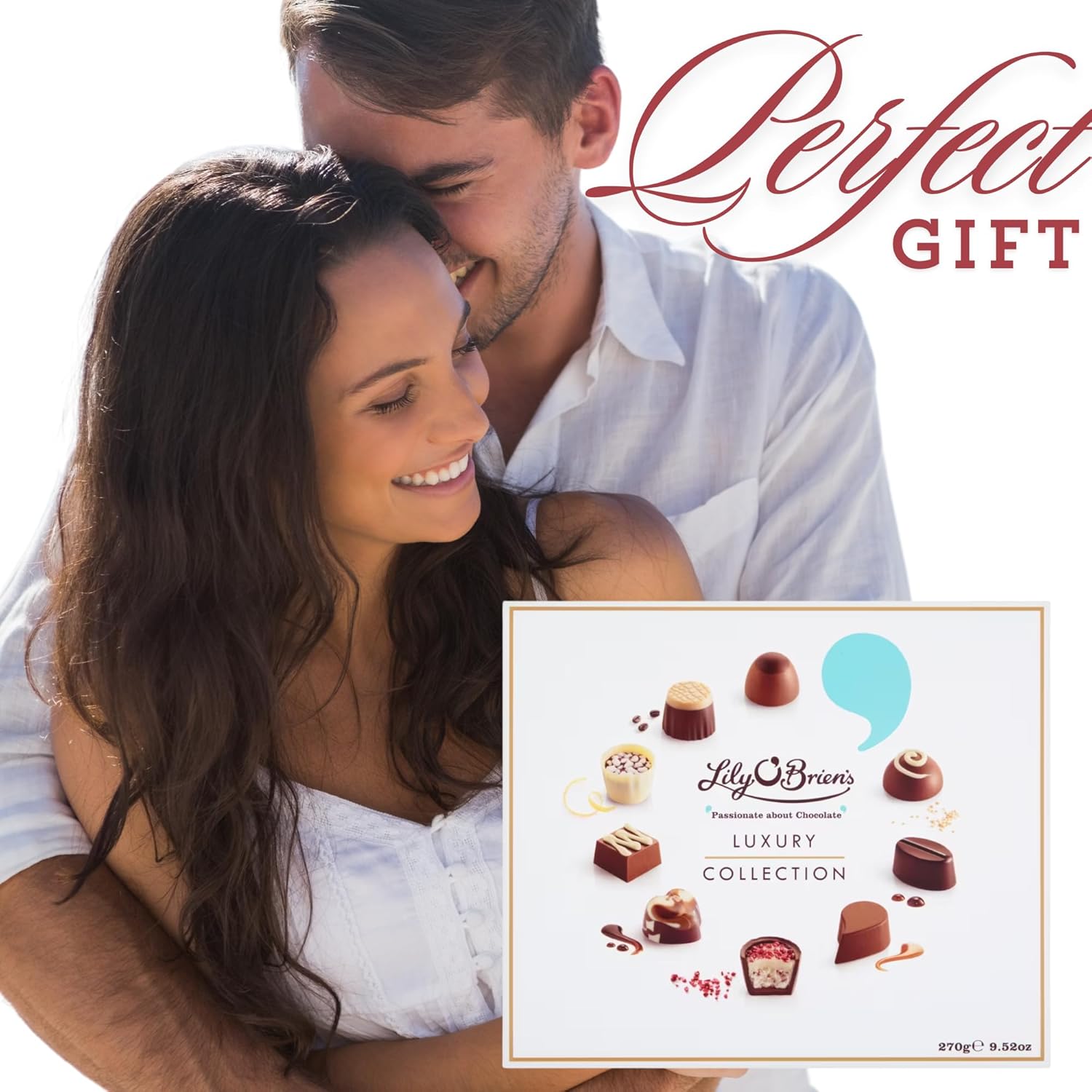 270g Lily O’Brien chocolate desserts with gift card