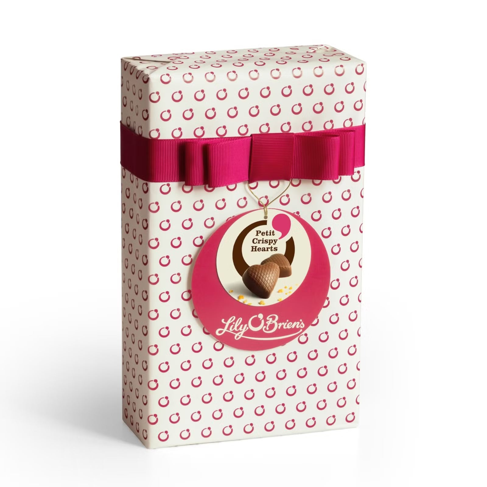 Crunchy milk chocolates blended with honeycomb pieces for a delightful texture