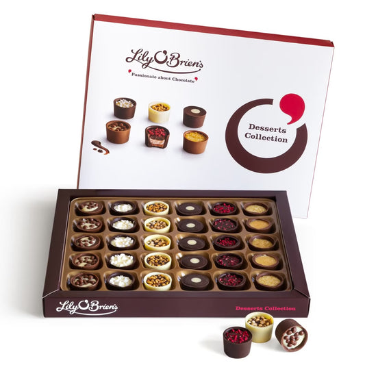 Lily O’Brien’s Chocolate Desserts Collection 400g – 30 handcrafted dessert-inspired chocolates