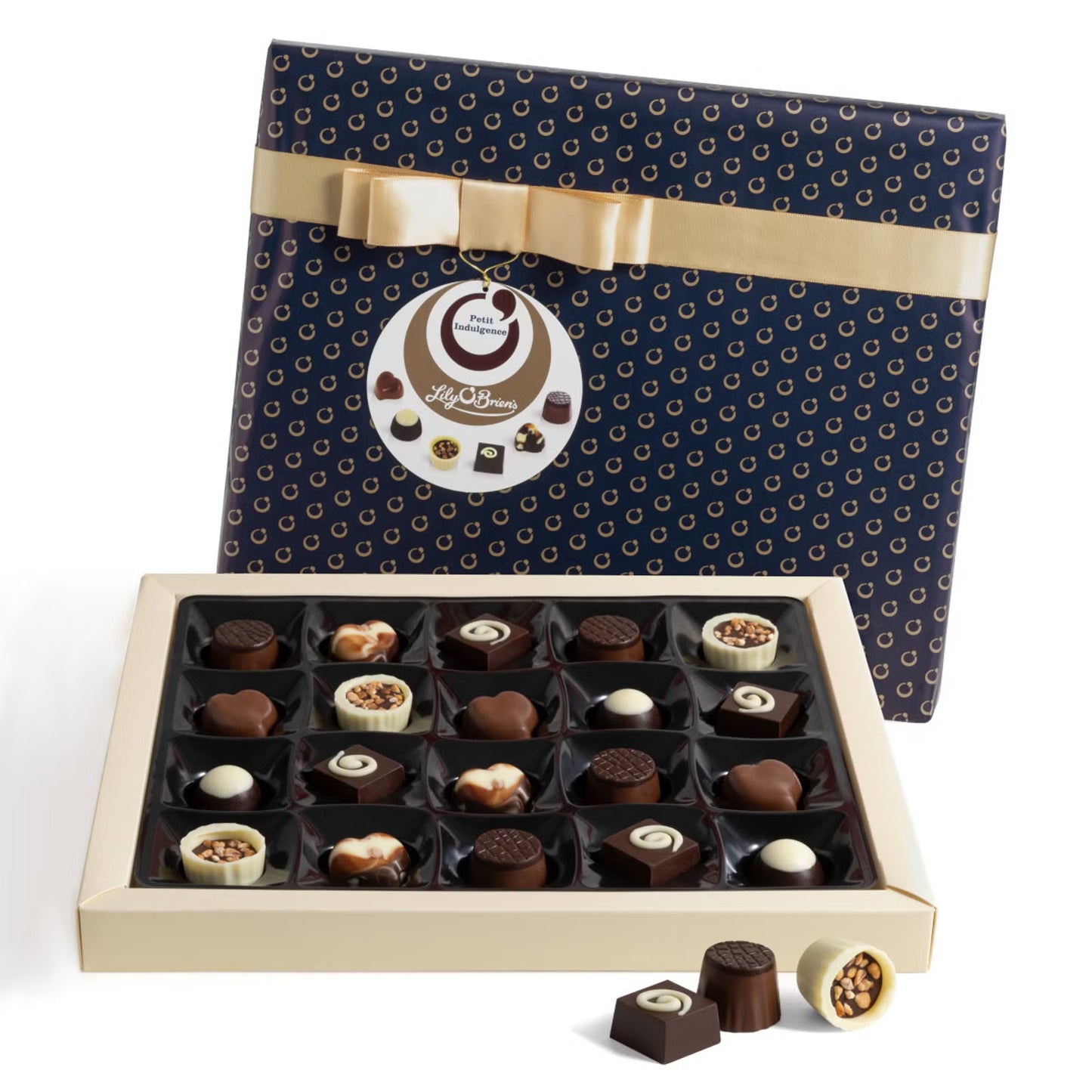 Lily O’Brien’s Petit Indulgence Collection 198g with 20 miniature handcrafted chocolates