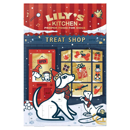 Lily’s Kitchen dog advent calendar with natural festive biscuits