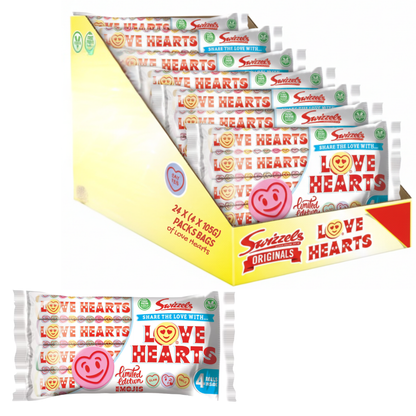 Fruit flavour fizzy sweets with emoji designs