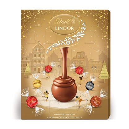 233g Lindt Lindor Gold Advent Calendar for festive Christmas countdown
