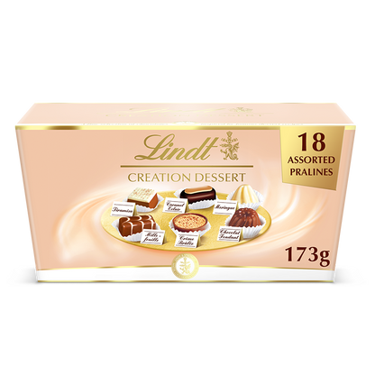 18 assorted Lindt Creation chocolates in luxury gift box
