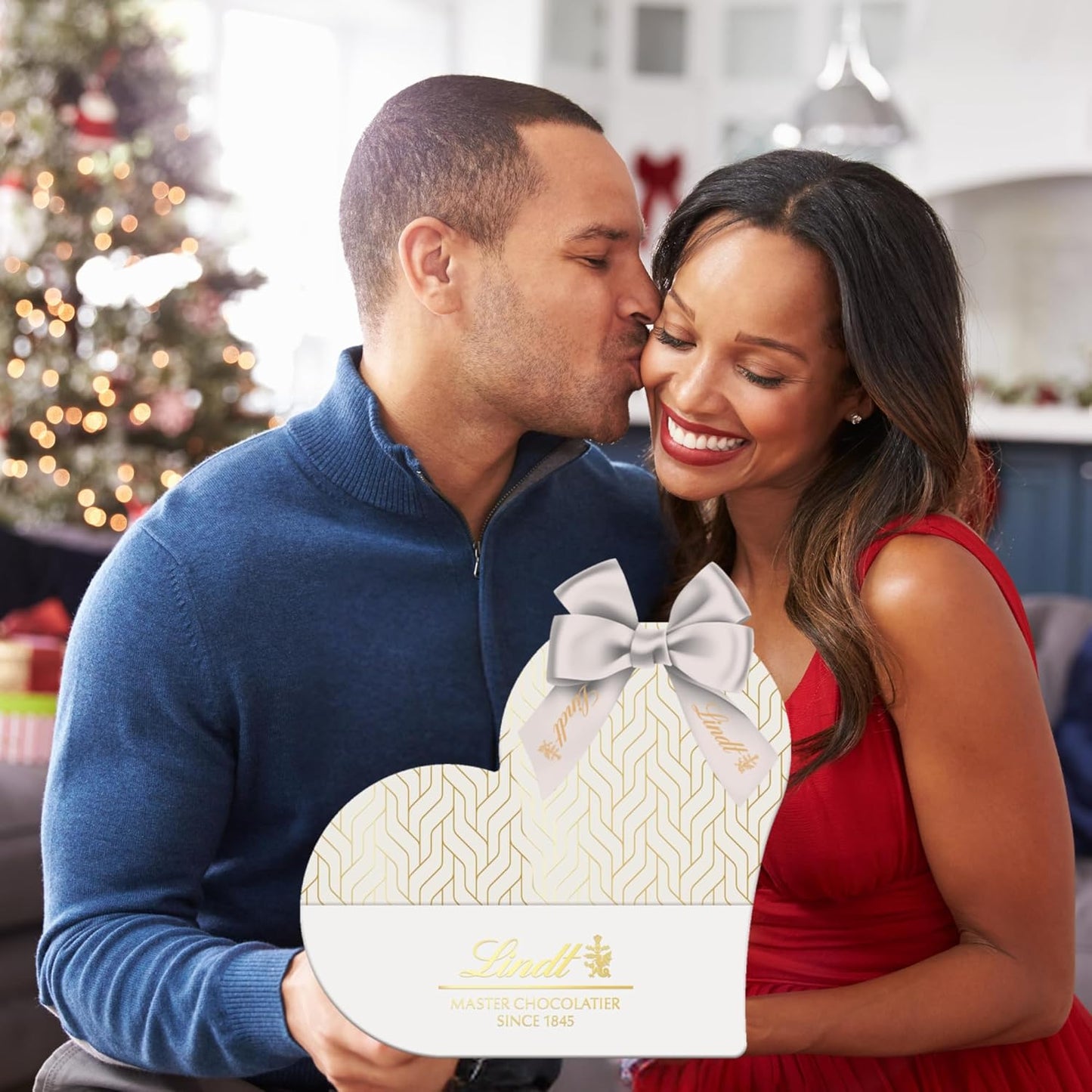 Lindt Assorted Chocolate Truffles Gift Box heart-shaped 150g