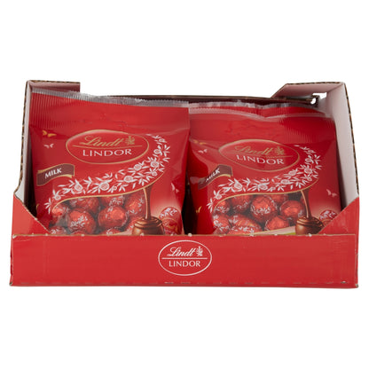 Lindt Lindor Easter Mini Eggs bag with 80g of milk chocolate treats