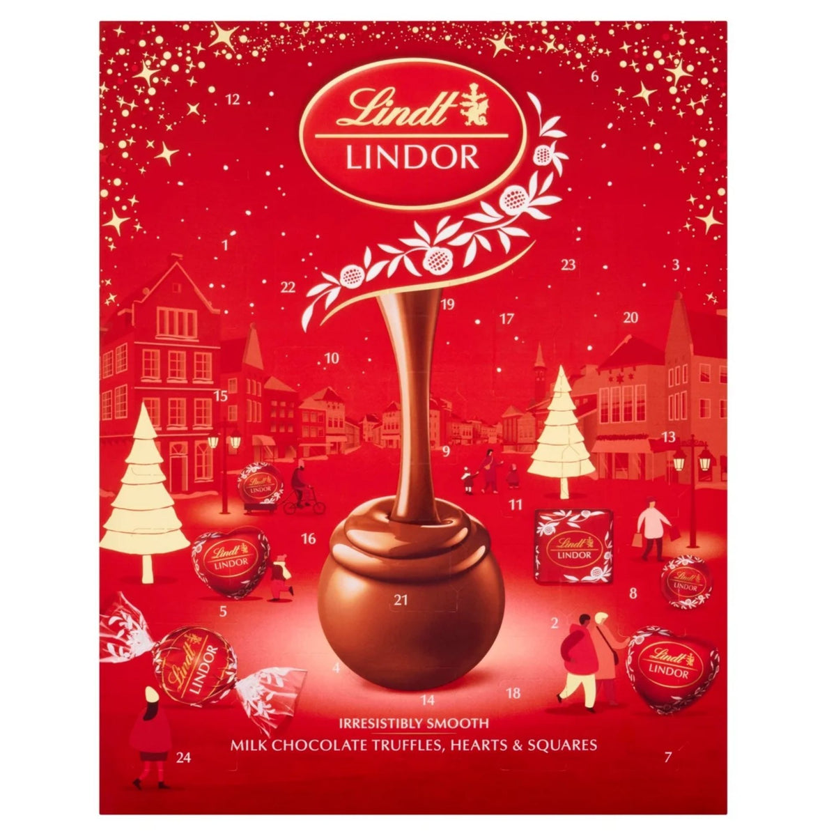 Lindt Lindor Milk Chocolate Advent Calendar 235g