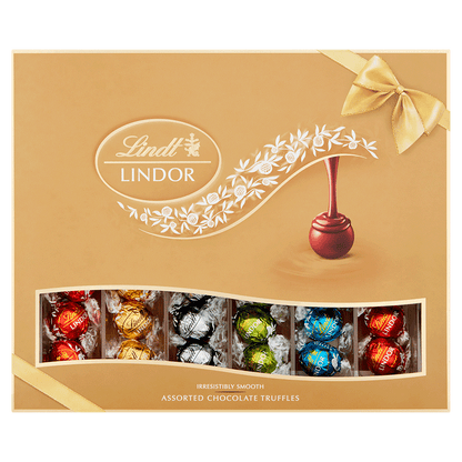 Milk dark and white chocolate truffles Lindt Lindor 525g