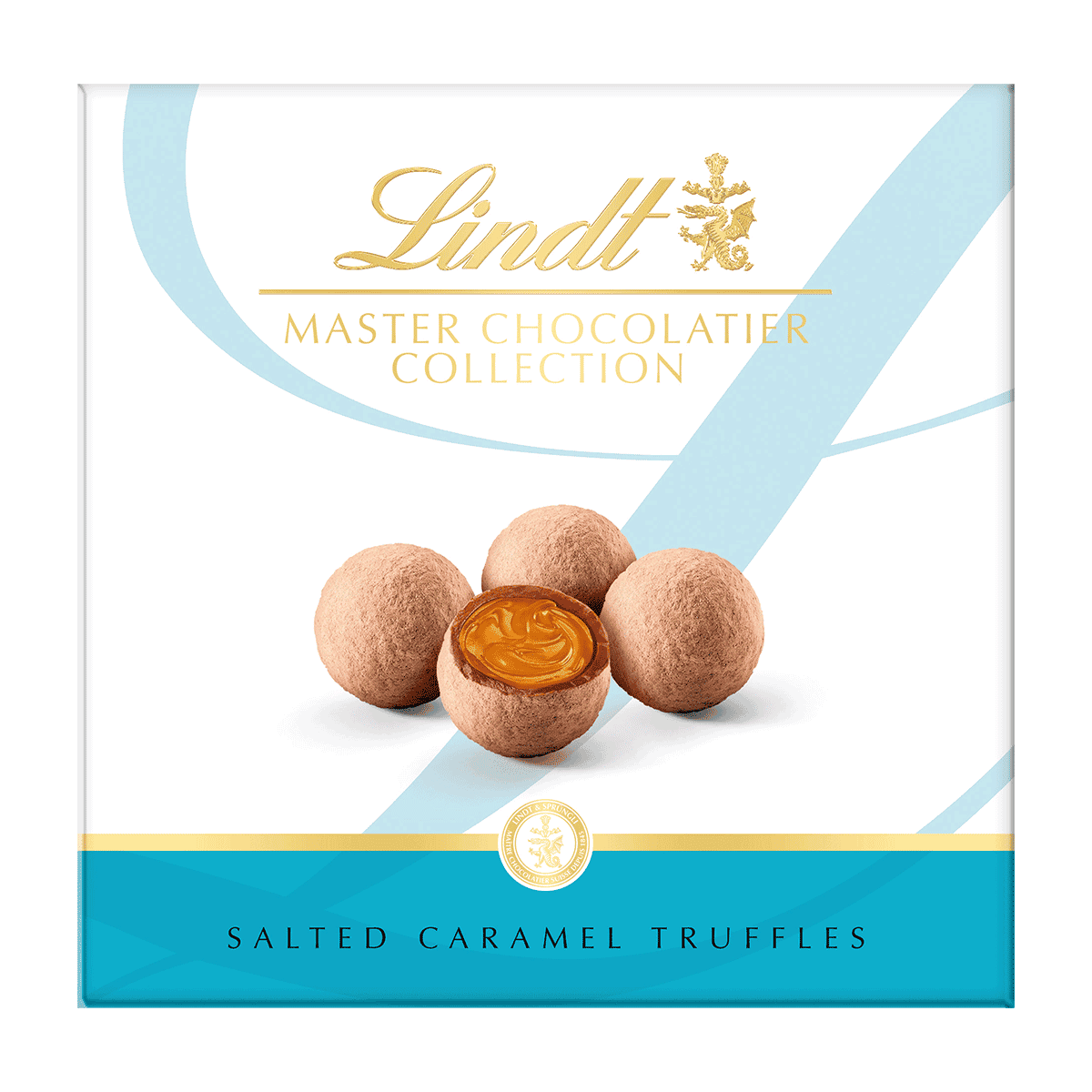 Premium Lindt Master Chocolatier salted caramel chocolates