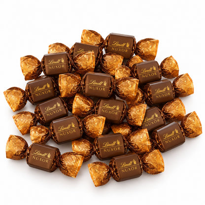 Lindt NUXOR Dark Gianduja Chocolate with Hazelnuts 300g