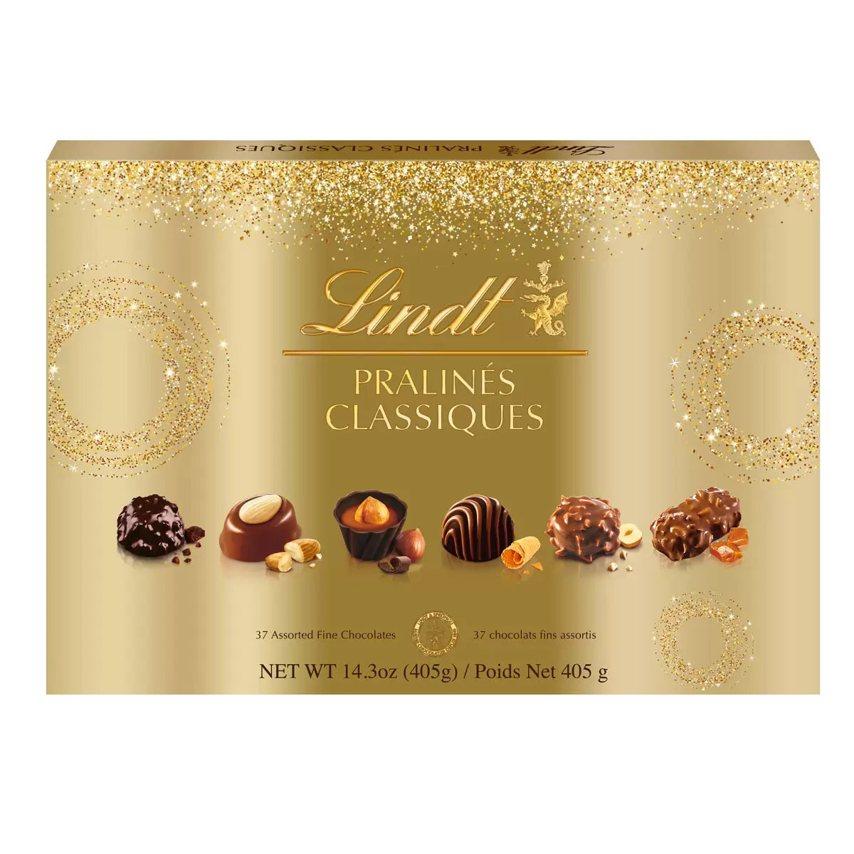 Lindt Praline Classiques Assorted Chocolate Box 405g