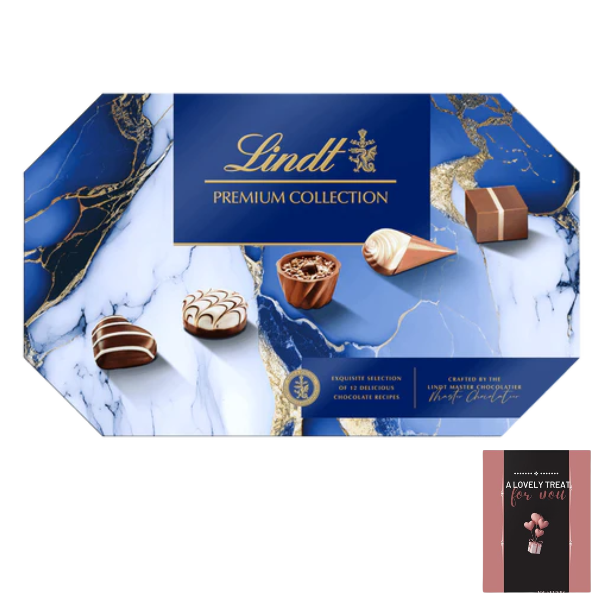 Lindt Premium 250g Gift Box | Milk, Dark & White Selection – Jolafunbs