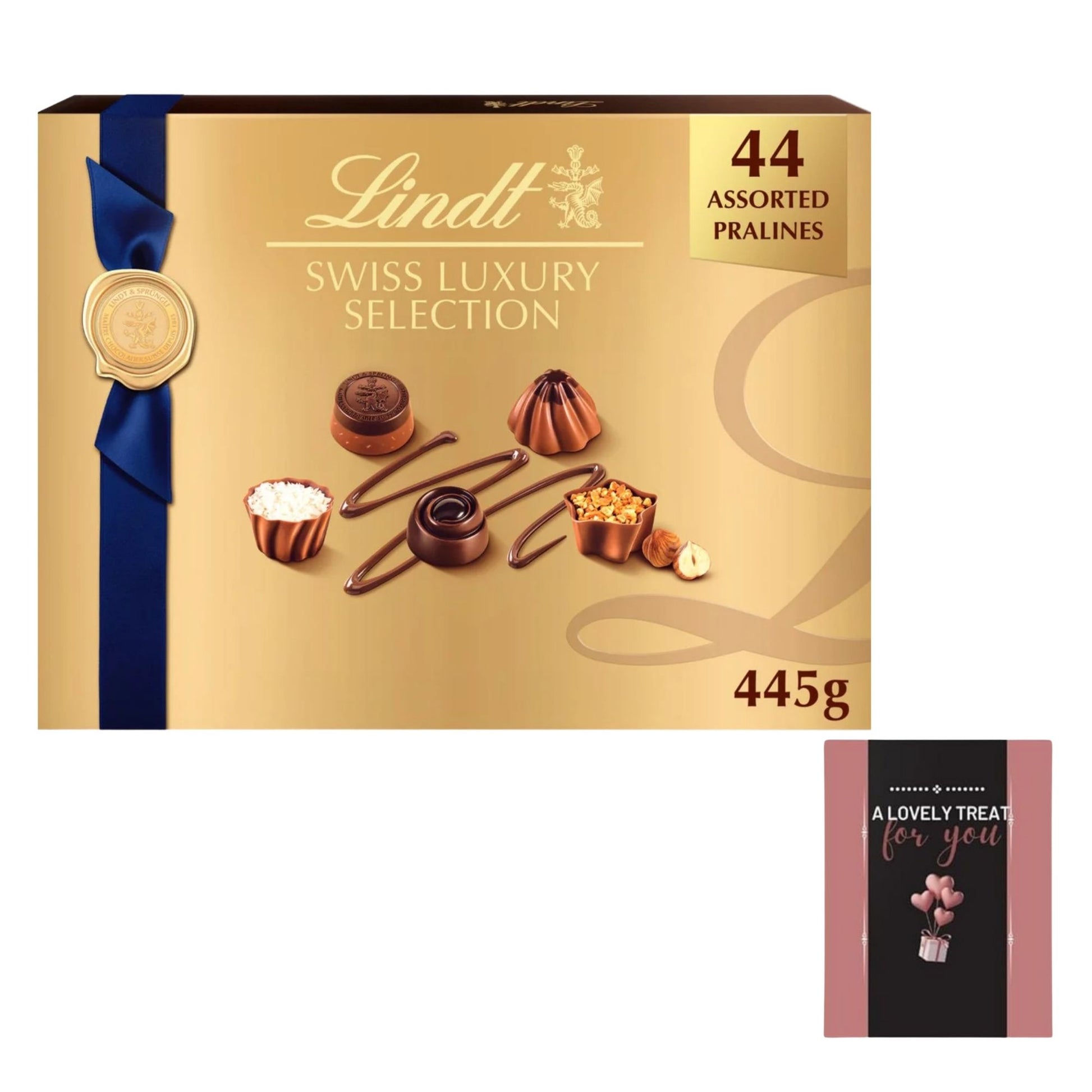 Lindt Swiss Luxury Selection chocolate gift box 445g