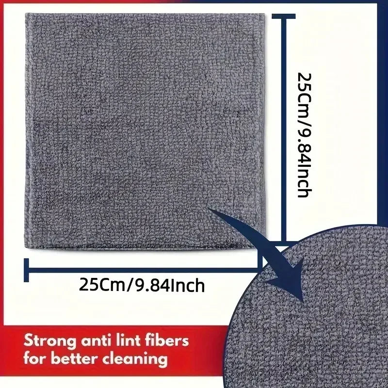 Lint-free cleaning cloth for windows and mirrors