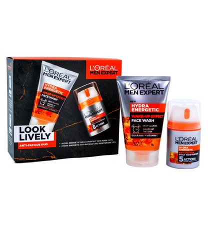 Vitamin C guarana energising skin care duo pack