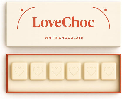 LoveChoc Couples Chocolate 6 tabs for intimate moments