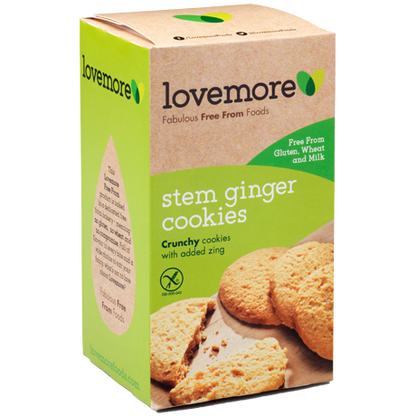 Lovemore Gluten Free Stem Ginger Cookies