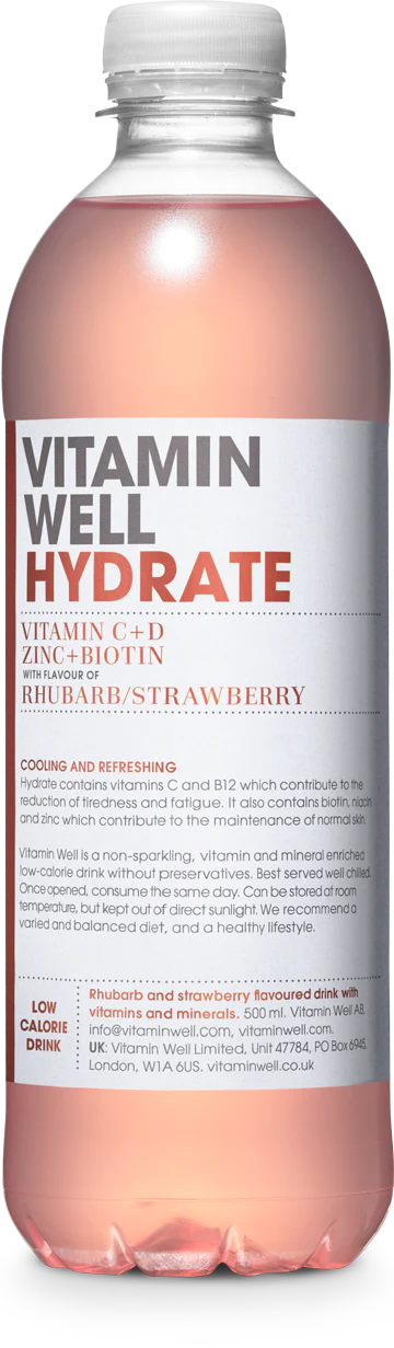 Low calorie vitamin enriched hydration drink set