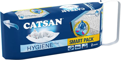 Low dust CATSAN cat litter with long-lasting odour control
