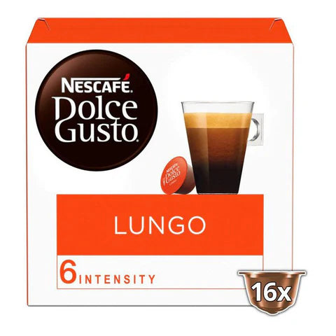 Black coffee with crema using Dolce Gusto machine