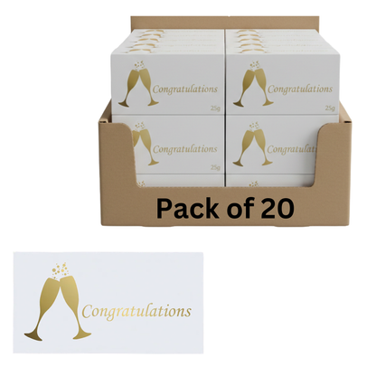 Perfect celebratory chocolate gift for graduations or promotions