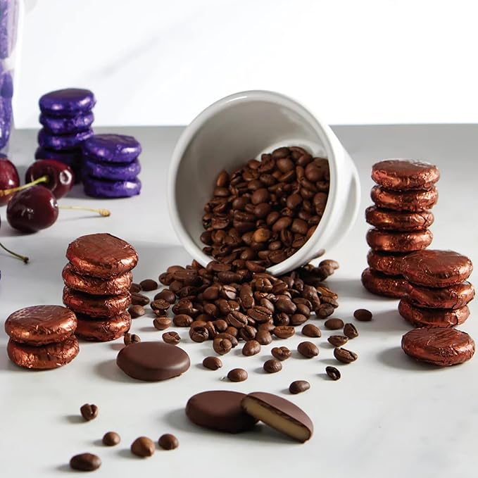 Rich coffee flavoured dark chocolate treats