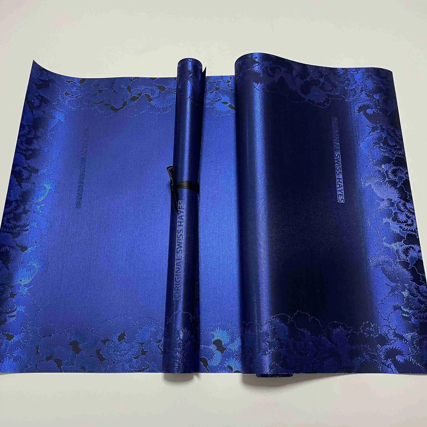Elegant wedding guest gele fabric set with Ipele