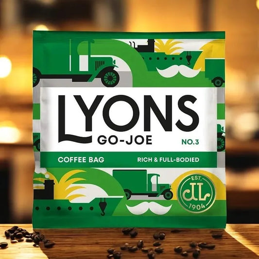 Lyons Go-Joe No3 Ground Coffee Bags 150 Pack