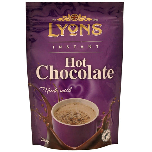 Lyons hot chocolate perfect for Christmas and cold nights