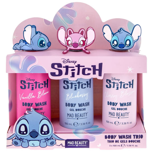 Mad Beauty Disney Stitch Body Wash Set 3 Pack